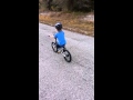 3 year old riding bike without training wheels - Trek ...