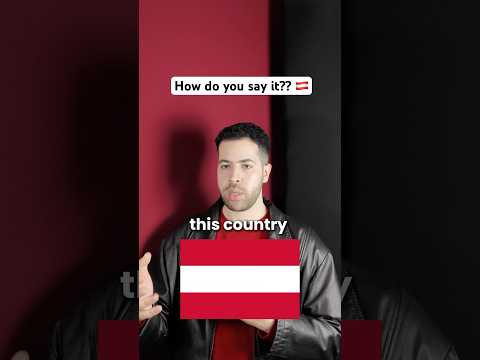 Austria 🇦🇹 in different languages! #austria #languages #funny