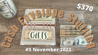 Last Cash Stuffing of NOVEMBER 2023!💵 // Low Income Weekly Budget