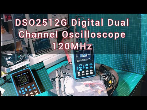Oscilloscope DSO2512G digital, Dual Channel Oscilloscope 120MHz