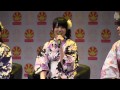 ℃-ute初めてのフランスで トークショー<前編>赤裸々トークに現地ファン大盛り上がり!Japan Expo 2013 パリdeアニメ&日本ブームを探れ!