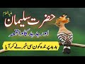 Hazrat Sulaiman AS Aur Hud Hud Ka Waqia قاری عبدالحفیظ فیصل آبادی Hud Hud Bird