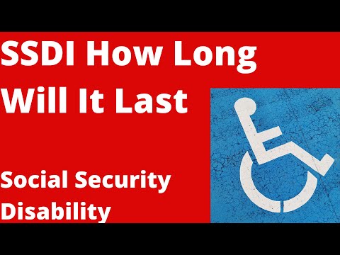 🔴Social Security Disability Insurance SSDI How Long Will It Last Video