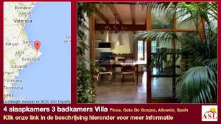 preview picture of video '4 slaapkamers 3 badkamers Villa te Koop in Finca, Gata De Gorgos, Alicante, Spain'