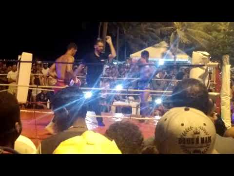5 round Genivaldo( Dhalsin)  vs Rafael (coveiro) vitória do Dhalsin por pontos