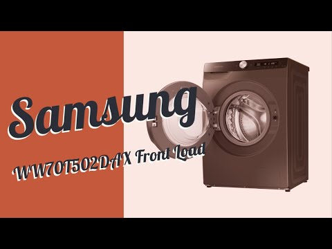 🔴New Samsung WW70T502DAX Front Load with AI Control & SmartThings Connectivity🔴