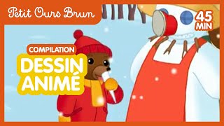 ❄️ Petit Ours Brun fait un bonhomme de neige !❄️  Nouvelle compilation I Dessin Animé pour bébé