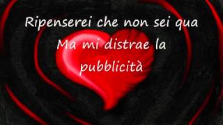 TIZIANO FERRO-SERE NERE-(TESTO-LYRICS+LETRA ESPAÑOL &amp; ENGLISH)