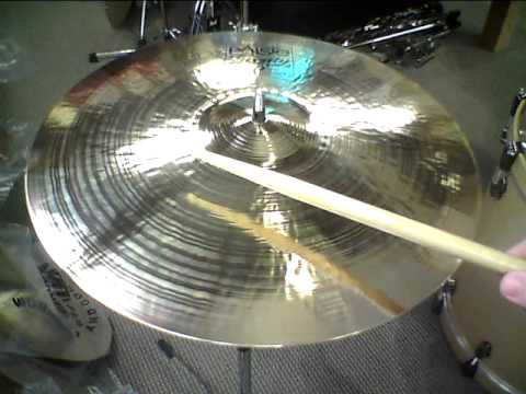 *SOLD*Paiste Twenty Series Prototype Brilliant Crash Cymbal 17" - 1341 grams