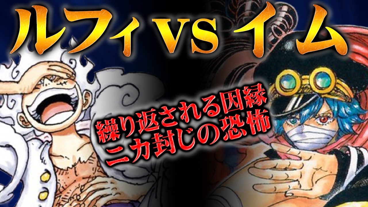 実質ラスボス戦！過去最強の敵とニカルフィの対決が始まる…イムはニカを封じる技を使ってくる！？【ワンピース】