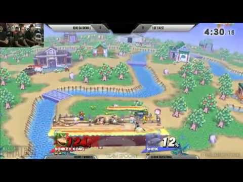 Final Smash Attack - SSB4 High Stakes Invitational 1v1 - DKwill vs False / JTails vs Angel Cortes