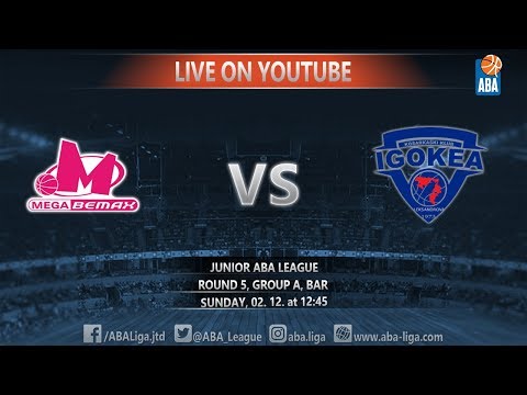 Junior ABA Liga 2018/19, Round 5 match: Mega Bemax U19 - Igokea U19 (2. 12. 2018)