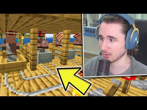 Ho messo i VILLAGERS a LAVORARE