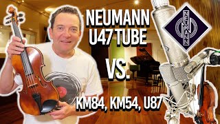 Video thumbnail for Vintage Neumann microphones on Strings - U47 - KM84 - U87 - KM54 by Ian Cooper