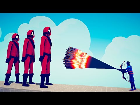 3x SQUID GAME STAFF vs EVERY GOD - Totally Accurate Battle Simulator | TABS