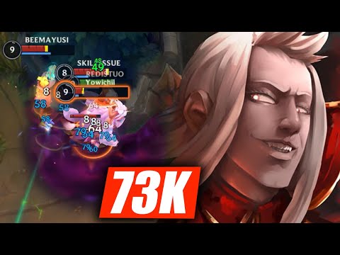 VLADIMIR 73K DAMAGE DEALT!! | HARD CARRY GAMEPLAY