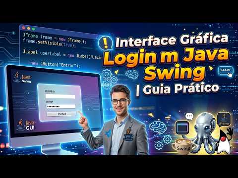 Assistir Interface Gráfica Login em Java Swing | Guia Prático