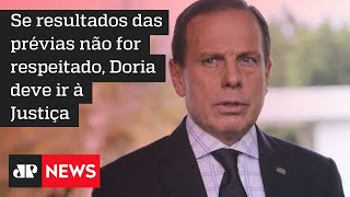 Aliados de Doria não aceitarão indicação de Tebet