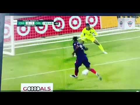 Chinonso Offor first MLS goal for Chicago Fire