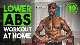 ABS WORKOUT | THE PERFECT LOWER ABS WORKOUT AT HOME (10 MINUTES)