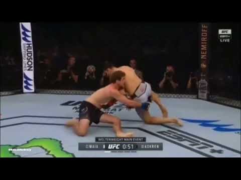 Ben Askren Crazy Scrambles With Demian Maia