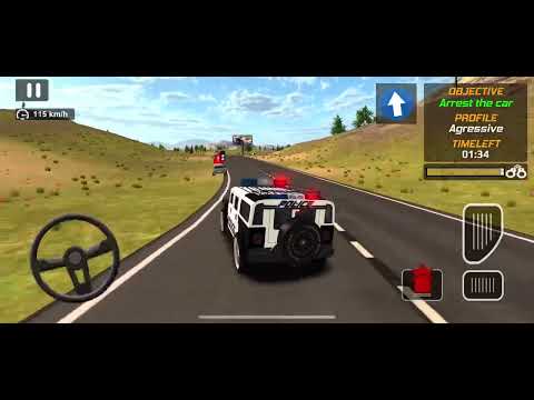 Police new Hummer car gameplay Hard mission 2022