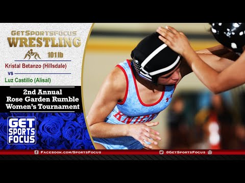 Kristal Betanzo (Hillsdale) vs Luz Castillo (Alisal) Rose Garden Rumble 101lb Championship