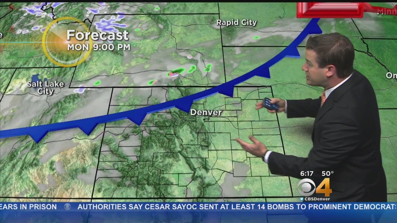 Cold Front Arrives Tonight