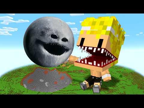 I Ate the Moon in Minecraft...