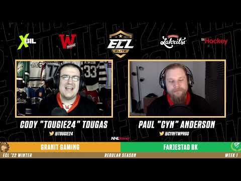 ECL '22 Winter - Elite Week 1: Färjestad BK vs. Granit Gaming