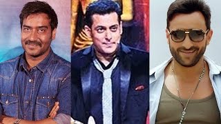 Salman Khan, Ajay Devgn And Saif Ali Khan Are Nominated For Ghanta Awards