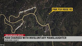 Man charged with manslaughter in Buncombe Co. death