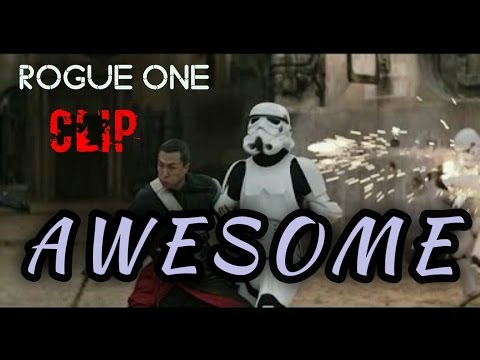 Rogue One - Chirrut Îmwe vs Stormtrooper |Star Wars| Fight Scene HD