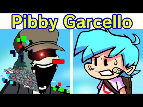 Friday Night Funkin' VS Corrupted Garcello FULL WEEK + Cutscenes (Come Learn With Pibby x FNF Mod)