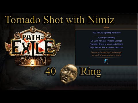 Path of Exile - NNNimiz on a Tornado Shot Build