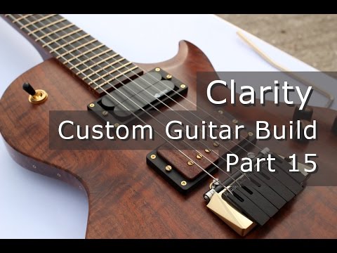 Clarity Ep 15 - Cutting Out the 12th Fret Inlay