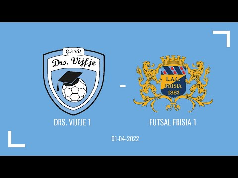 Drs. Vijfje 1 - Futsal Frisia 1 (1 april 2022)