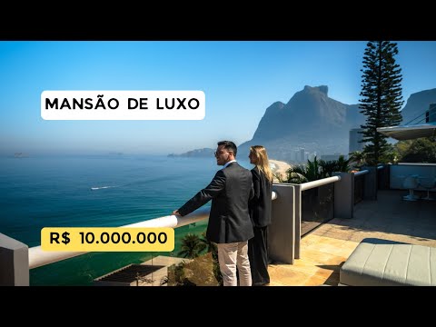 HIGH-LUXURY MANSION FOR SALE WITH STUNNING SEA VIEWS LOCATED ON AVENIDA NIEMEYER