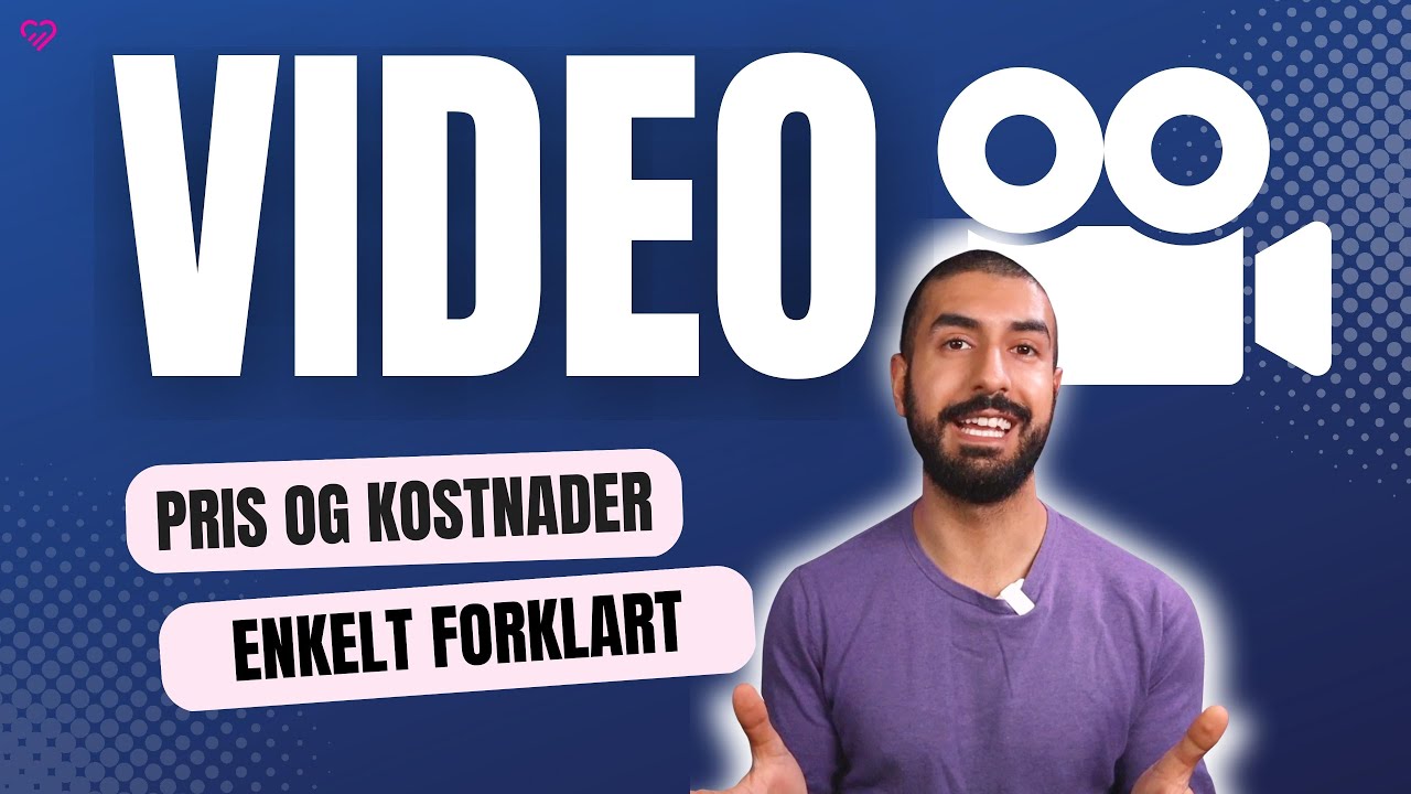 Videoproduksjon Pris: Hvor mye koster videoproduksjon? (EKSEMPLER)