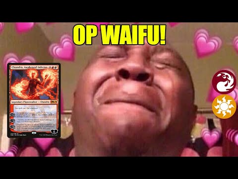 WAIFU DEBUT! 🔴⚪ Chandra, Awakened Inferno | Historic MTG Arena