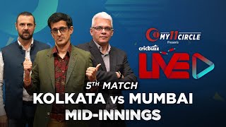 Cricbuzz LIVE: Match 5, Kolkata v Mumbai, Mid-innings show