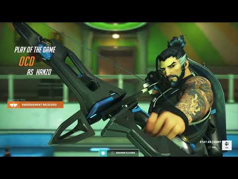 Hanzo Quadruple Kill! | Dragonstrike - #overwatch