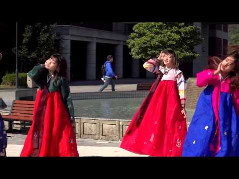 2018 Korean Week Parade at Ritsumeikan Asia Pacific University