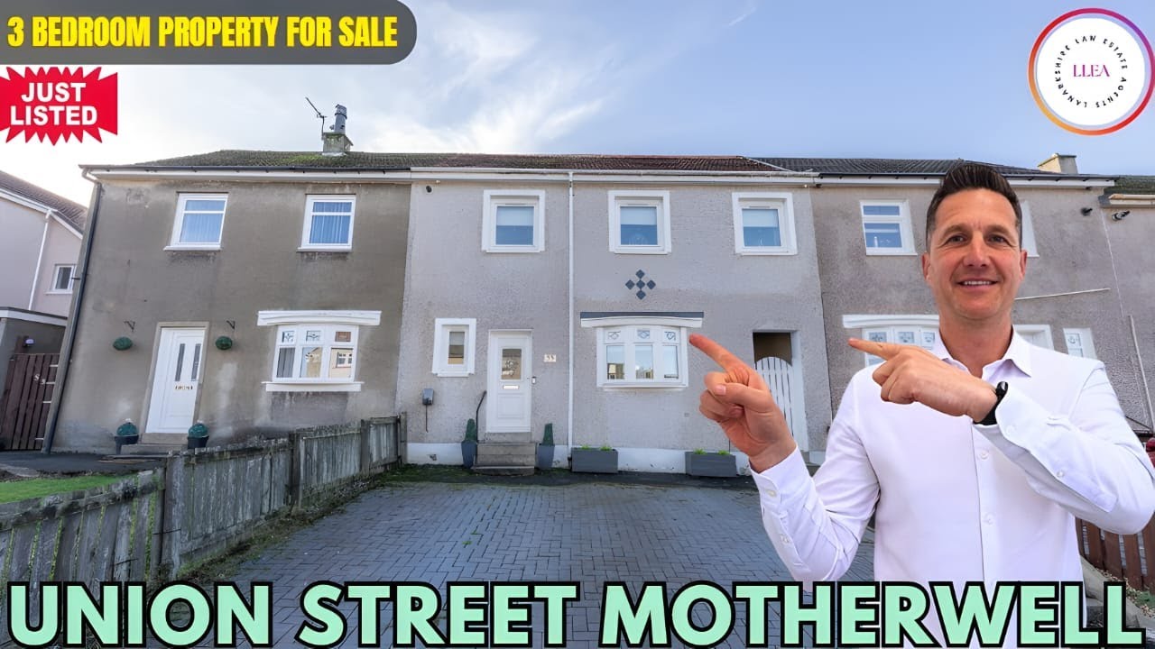 3 Bedroom Terraced House for Sale in Motherwell | Union Street Property Tour