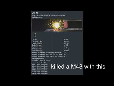 BMP-2M HE grenade tank kill