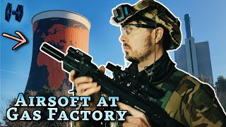 Abandoned Gas Factory Airsoft Gameplay - Tarkov IRL Vibes at Abandoned Power Plant