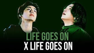 Life Goes On x Life Goes On - BTS &amp; Agust D | Mashup