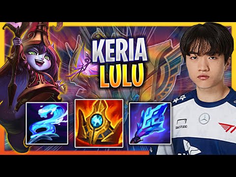 LEARN HOW TO PLAY LULU SUPPORT LIKE A PRO! | T1 Keria Plays Lulu Support vs Rakan!  Season 2023