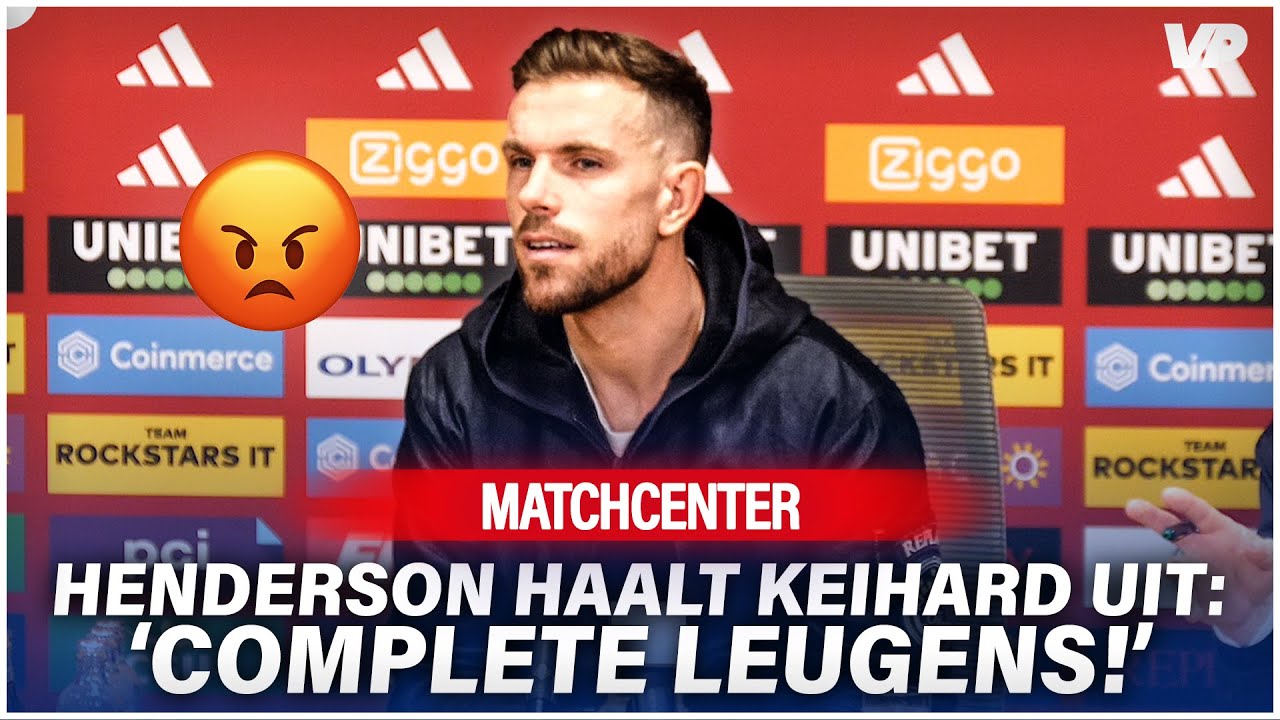 Thumbnail for article: Furieuze Henderson gaat confrontatie aan met media vanwege 'leugens'