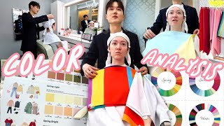 Getting Personal Color Analysis Done in Korea + Korean Snack Haul!!